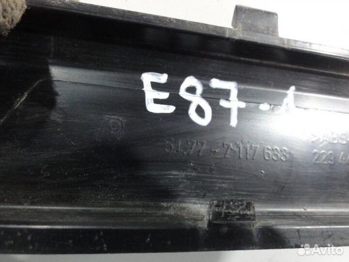 Накладка на порог внутренняя передняя левая Bmw 1