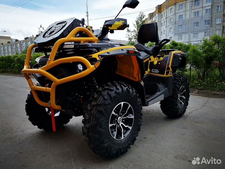 Stels ATV 650 guepard trophy черно-желтый