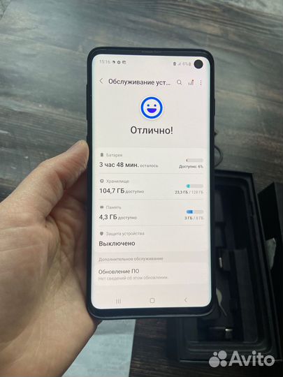 Samsung Galaxy S10, 8/128 ГБ