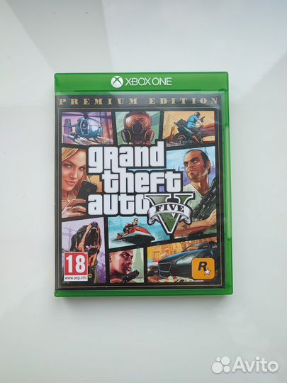 Игры на xbox One GTA 5 Premium Edition