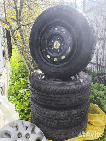 Диски с резиной Dunlop r15