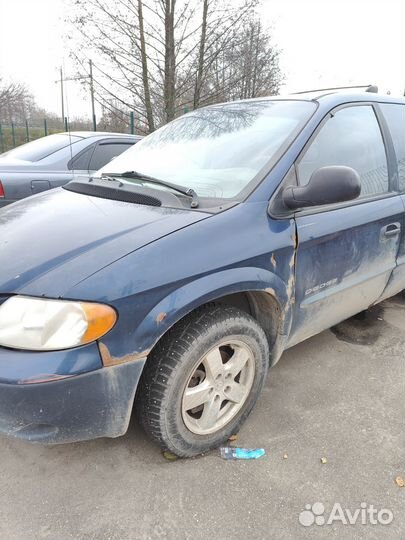 Dodge Caravan 2.4 AT, 2001, битый, 214 636 км