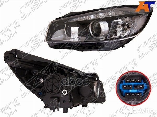 Фара KIA sorento 15-18 LH LED ST130043 Sat