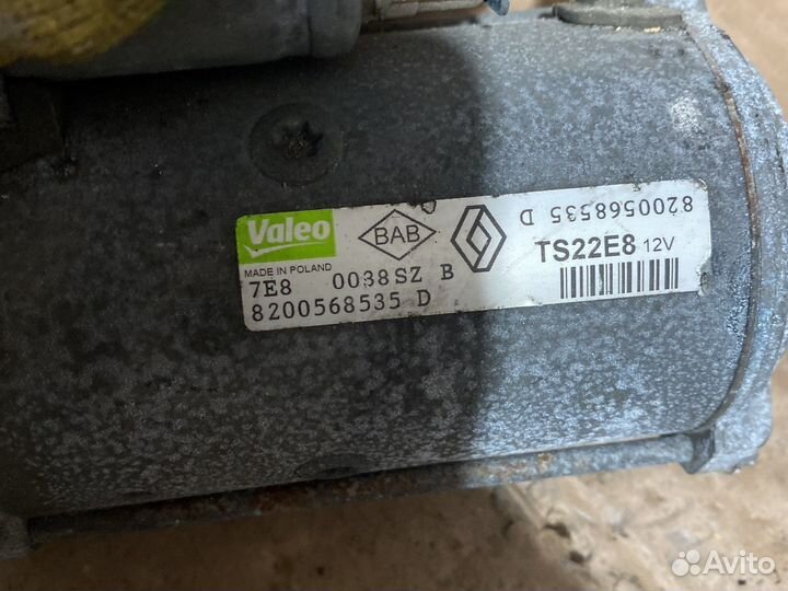 Стартер Renault 2.0dci M9R