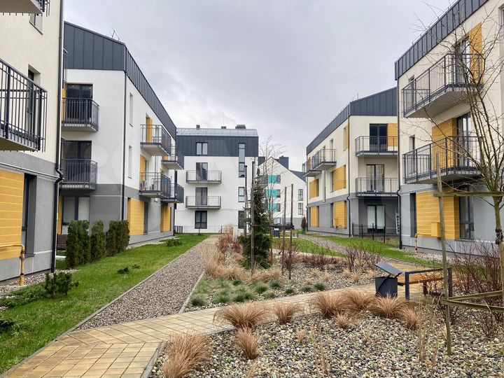 1-к. квартира, 53,8 м², 4/4 эт.