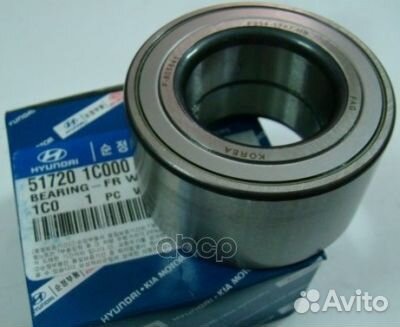 851 1609 подшипник ступ.перед. Hyundai