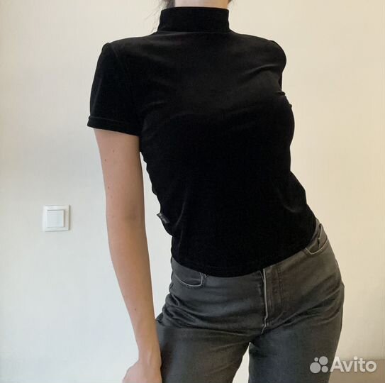 Футболка бархатная