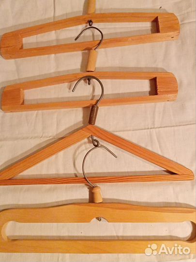 Вешалки плечики деревянные