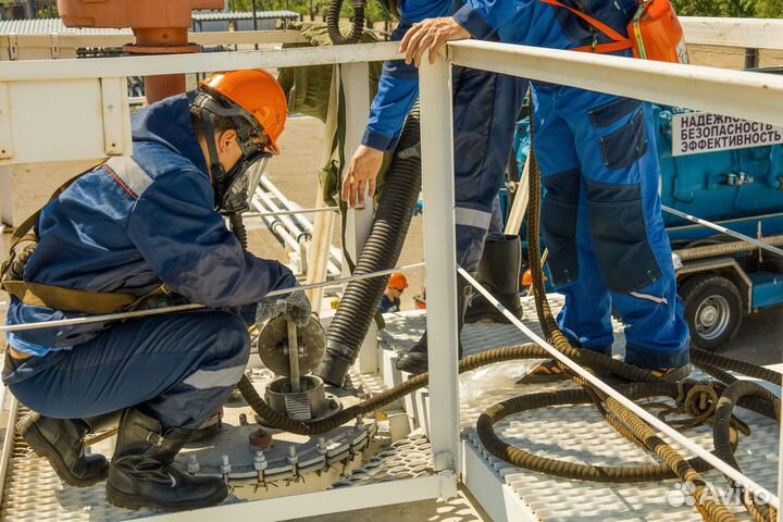 Чистка резервуаров, емкостей