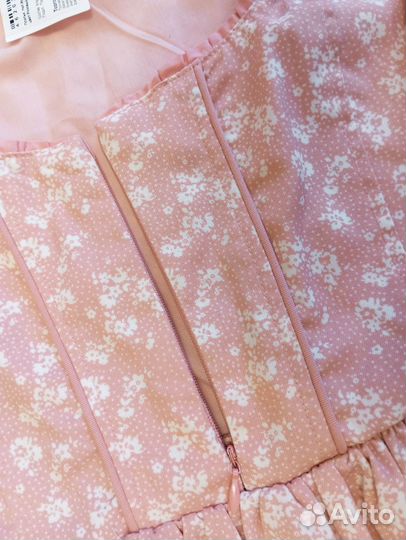 Сарафан hm новый 44 46 хлопок