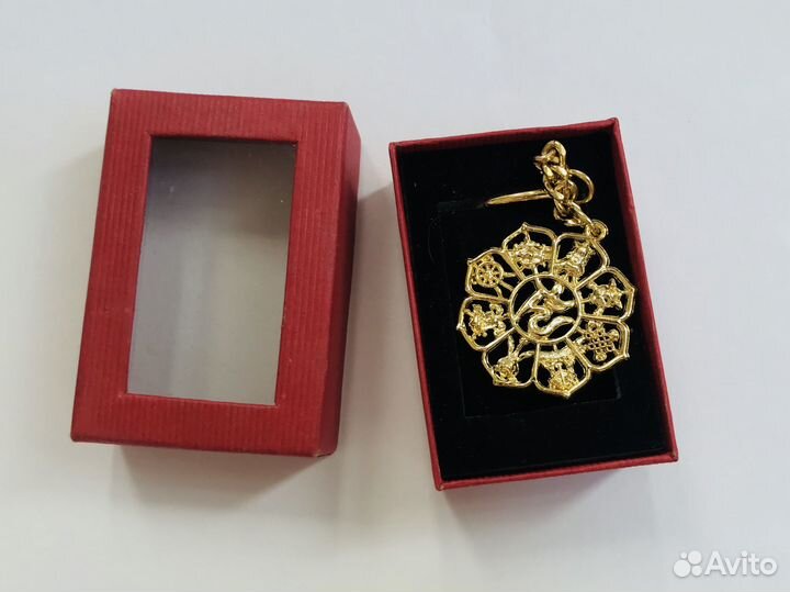 Новый брелок фэн шуй 8 тибетских символов счастья