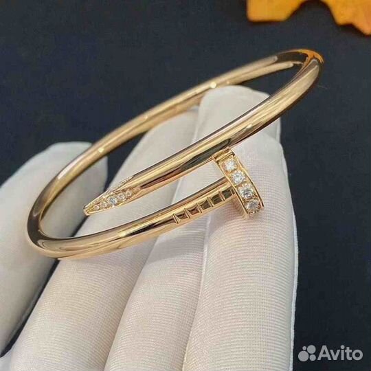 Браслет Cartier Juste un Clou Розовое золото 0,49ct