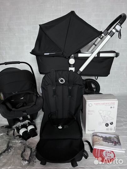 Коляска Bugaboo Cameleon 3+ 3в1 Black edition