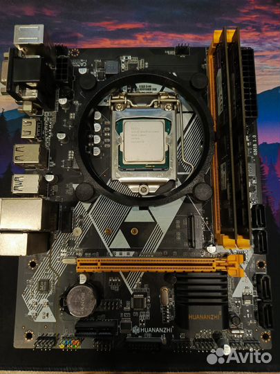 Комплект: Xeon E3-1246 v3+мат. плата+RAM+куллер