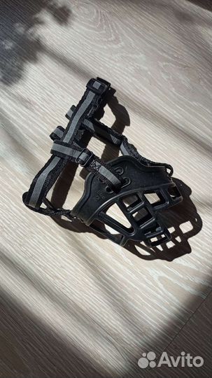 Новый силиконовый намордник для средних собак