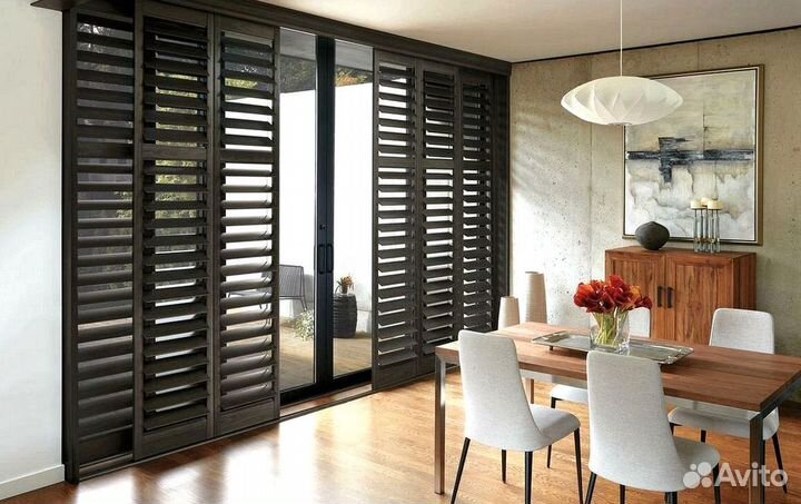 Межкомнатные перегородки. Раздвижные двери из реек