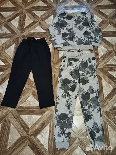 Вещи пакетом на девочку 134 140