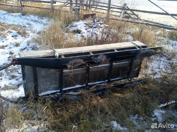 Нарты для снегохода