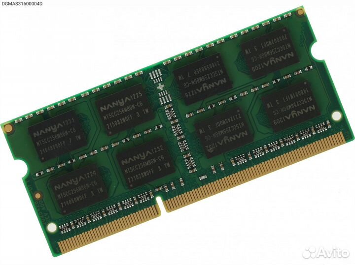 Dgmas31600004D, Модуль памяти Digma 4 гб sodimm DD