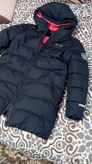 Пуховик зимний на девочку 140-146 рост