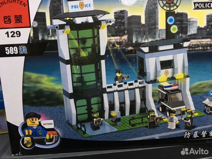 Конструктор Полиция 589 деталей