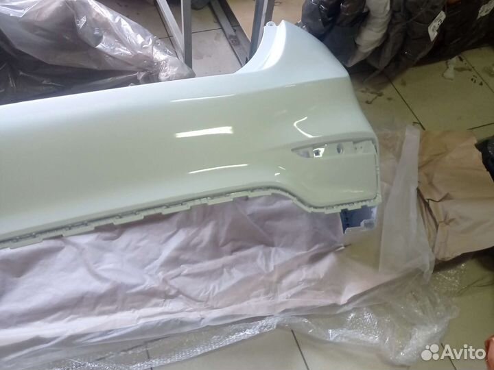 Бампер задний хендай солярис