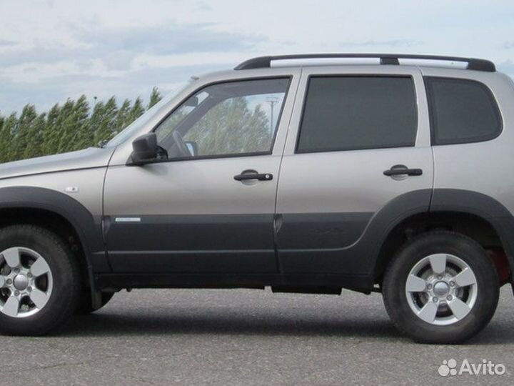 Рейлинги на крышу установка Chevrolet Niva ваз-212