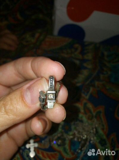 Серебряные серьги