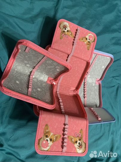 Новый пенал школьный для девочки