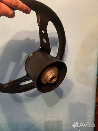 Спортивный руль на ваз