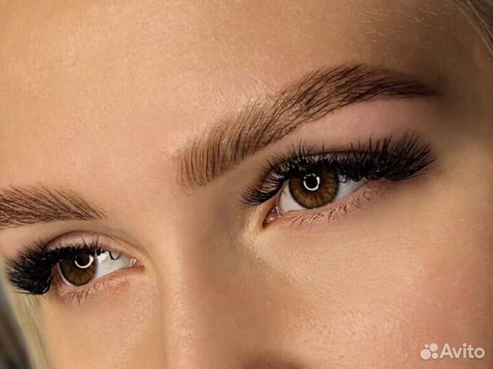 Архитектура бровей, ламинирование бровей/ресниц