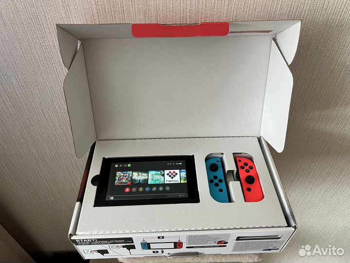 Игровая приставка Nintendo Switch прошитая