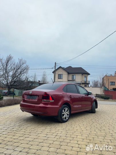 Volkswagen Polo 1.6 AT, 2016, 80 000 км