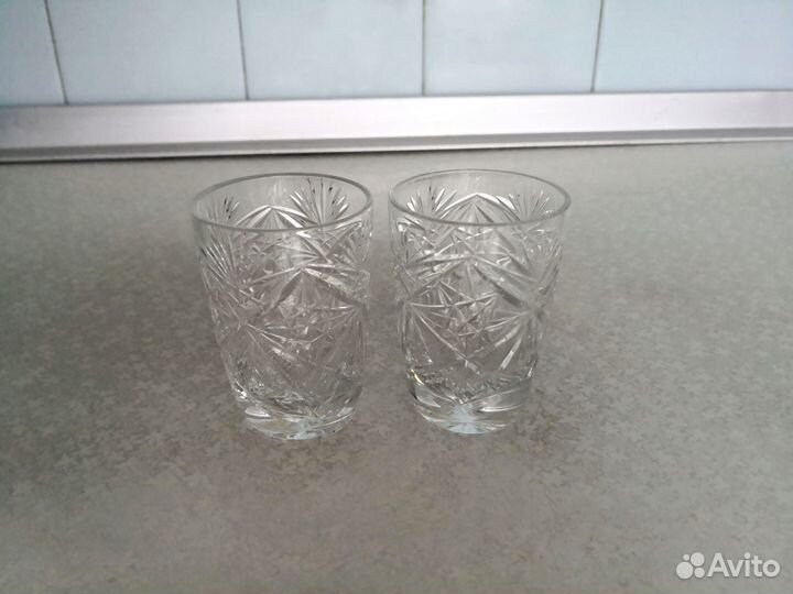 Хрустальные рюмки СССР