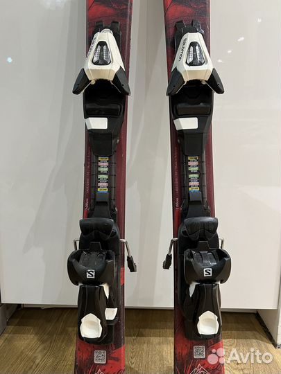Горные лыжи детские salomon 100 см с креплениями