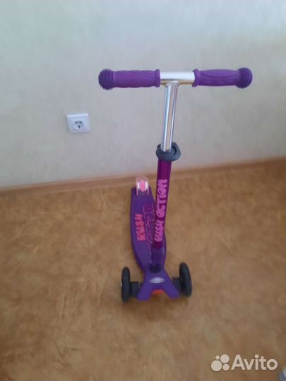 Самокат детский трехколесный бу