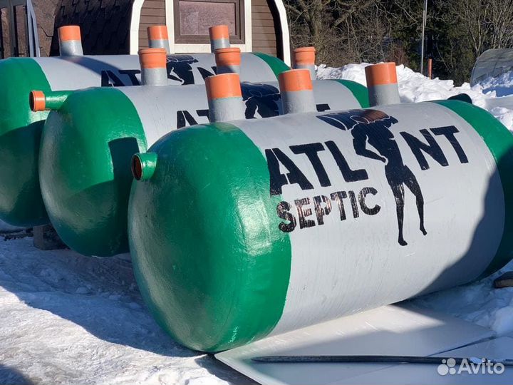 Септик Атлант 6.0 под ключ