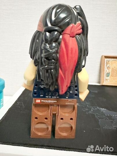 Часы будильник Lego