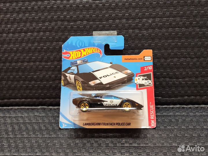 Hot Wheels Lamborghini Countach Police Car