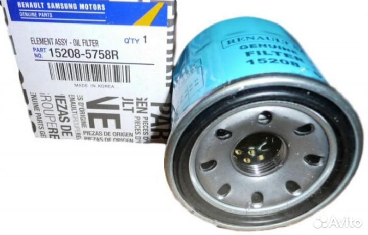 Renault 15 20 857 58R Фильтр масляный