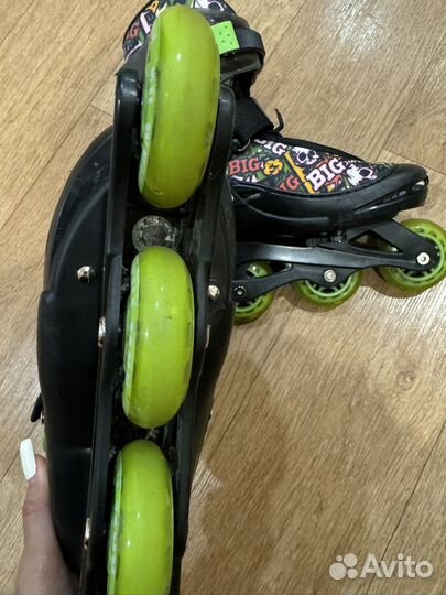 Коньки роликовые 34-38
