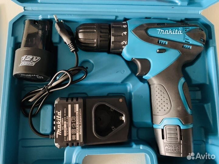 Шуруповерт makita 12v новый