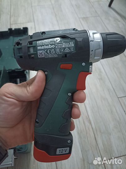 Шуруповерт metabo powermaxx bs 12