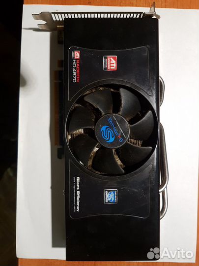 Видеокарта Sapphire rtx 4870