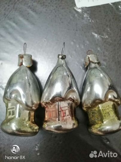 Елочные игрушки СССР