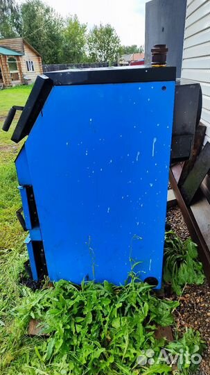 Твердотопливный котел длительного горения бу