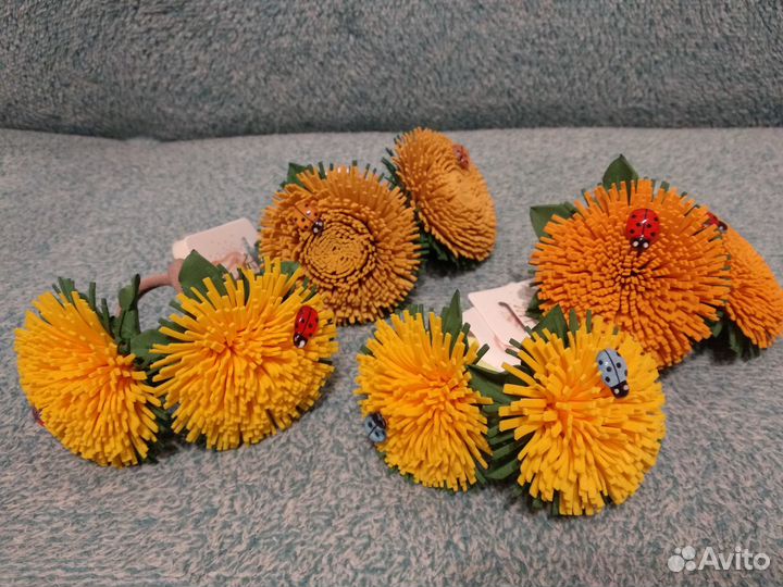 Одуванчики ручной работы