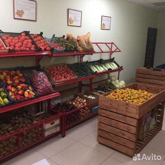 Развал для овощей металлический. 1,20 м и 90 см