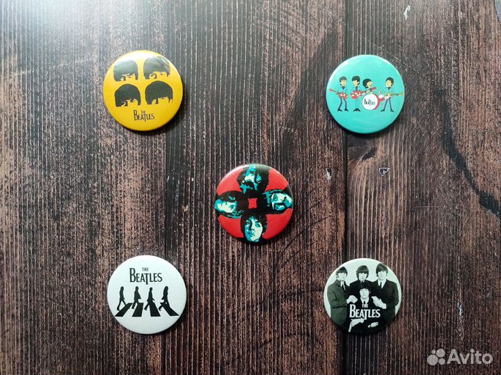 Значки The Beatles