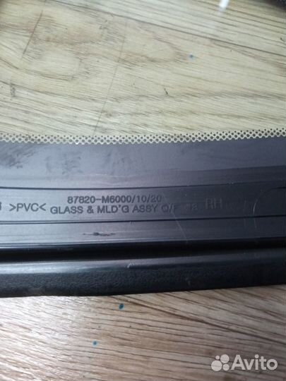 Форточка глухая задняя правая Киа Церато 4